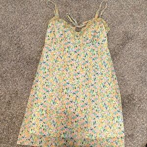 Wild Fable Pastel Floral Spaghetti Strap Dress